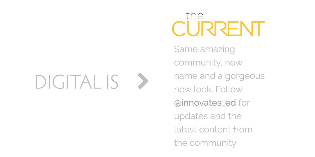 Our Twitter account is shutting down but not our amazing community! Move over to <a href="/innovates_ed/">Educator Innovator</a> for updates.