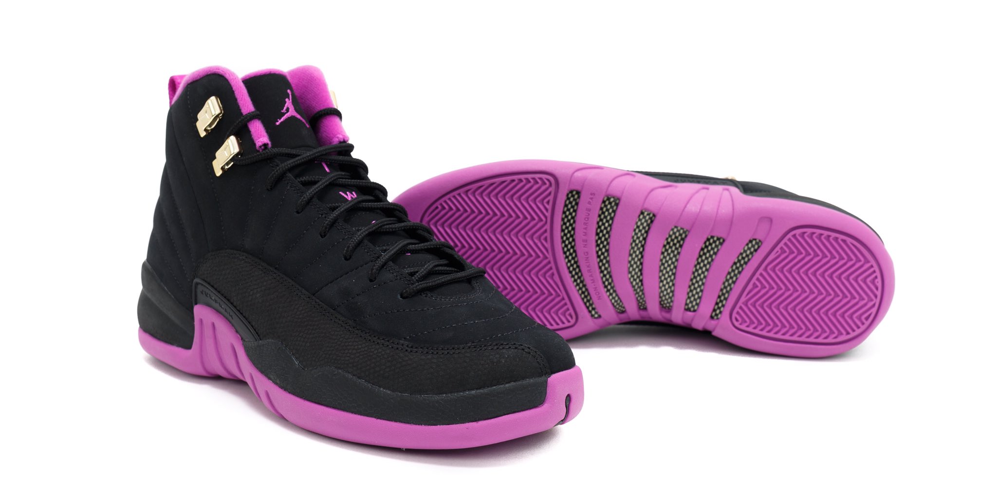 NIKE AIR JORDAN 12 RETRO GG HYPER VIOLET Flight Club on X: 