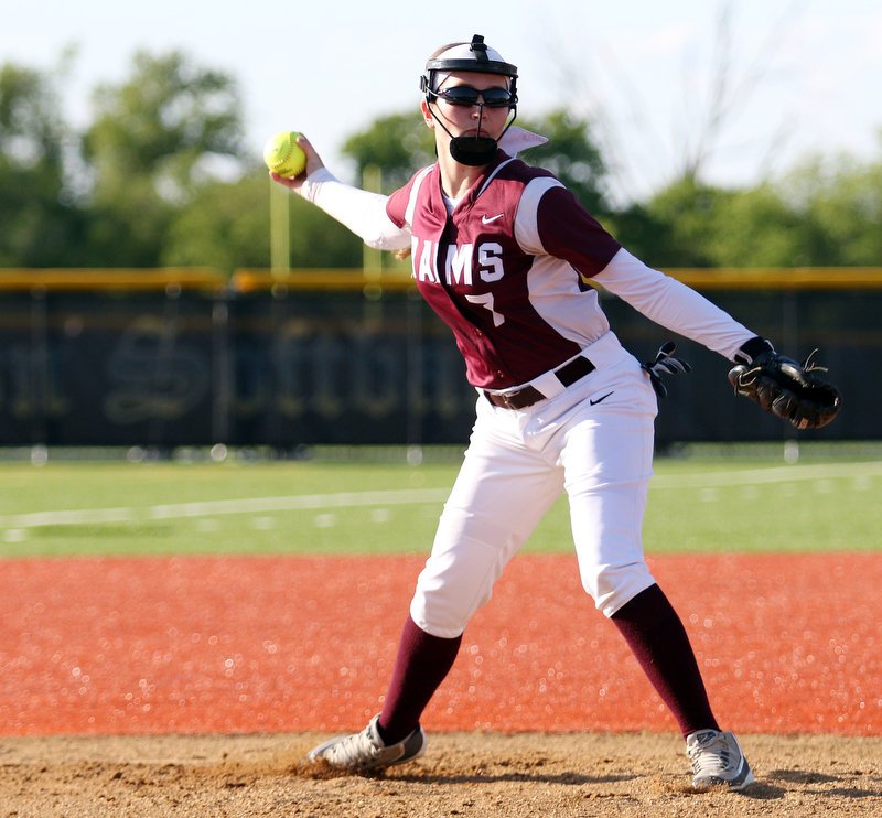 BrianBobal's tweet photo. Softball: "The sky is the limit" for @RHS_sb 's freshman duo @brianna_fritz @hailey_russell8 https://t.co/6R10rLSdPF https://t.co/JACMDgdhdW