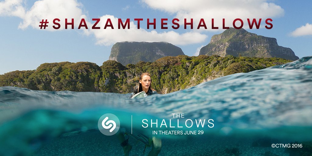 Shazam's tweet image. RT for your chance to win a trip to a music fest in Cali! shz.am/b1U7Mx1L #ShazamTheShallows @ShallowsMovie