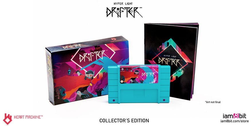 Get it - #HyperLightDrifter CE &amp; #Vinyl - on sale now! Order @ iam8bit.com/store <a href="/HeartMachineZ/">Alx Preston | Heart Machine</a> <a href="/Disasterpeace/">Disterpæce</a>