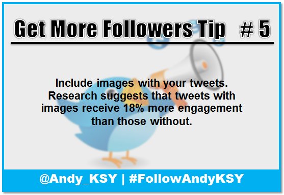 Andy_KSY's tweet image. Today's lesson to get more follower: Include images with your tweets. #FollowAndyKSY @Andy_KSY