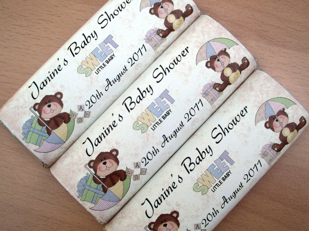 Dearest Daisy On Twitter Personalised Baby Shower Chocolate Dearest Daisy On Twitter Personalised Baby Shower Chocolate