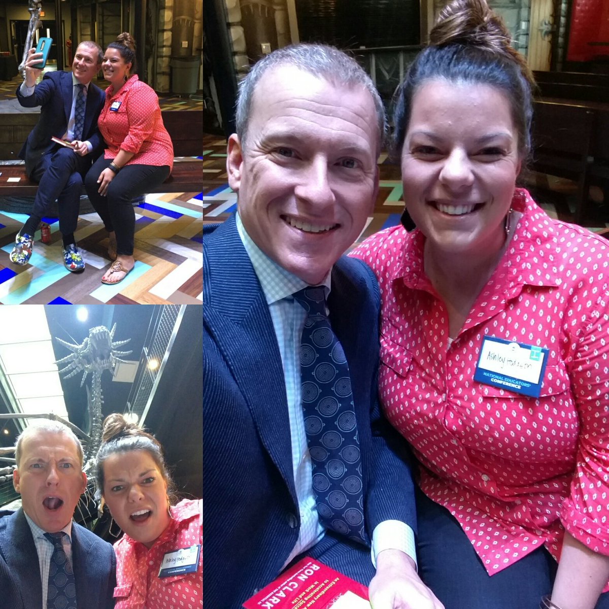 MrsOviedoSMS's tweet photo. So grateful for the chance to learn from the @ronclarkacademy this weekend!! #butfirstletmetakeaselfie #RCAcon https://t.co/zDtg72iQrr