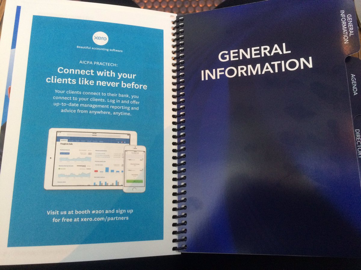 MissMarieJung's tweet photo. Call me old school - but I still love @xero in print. #PSTech https://t.co/GRNHGJ32NS