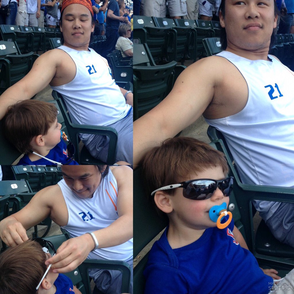 Lil John at the #Cubs game.
#FreytagsPyramid #Exposition #Climax #Denouement #DramaticArc