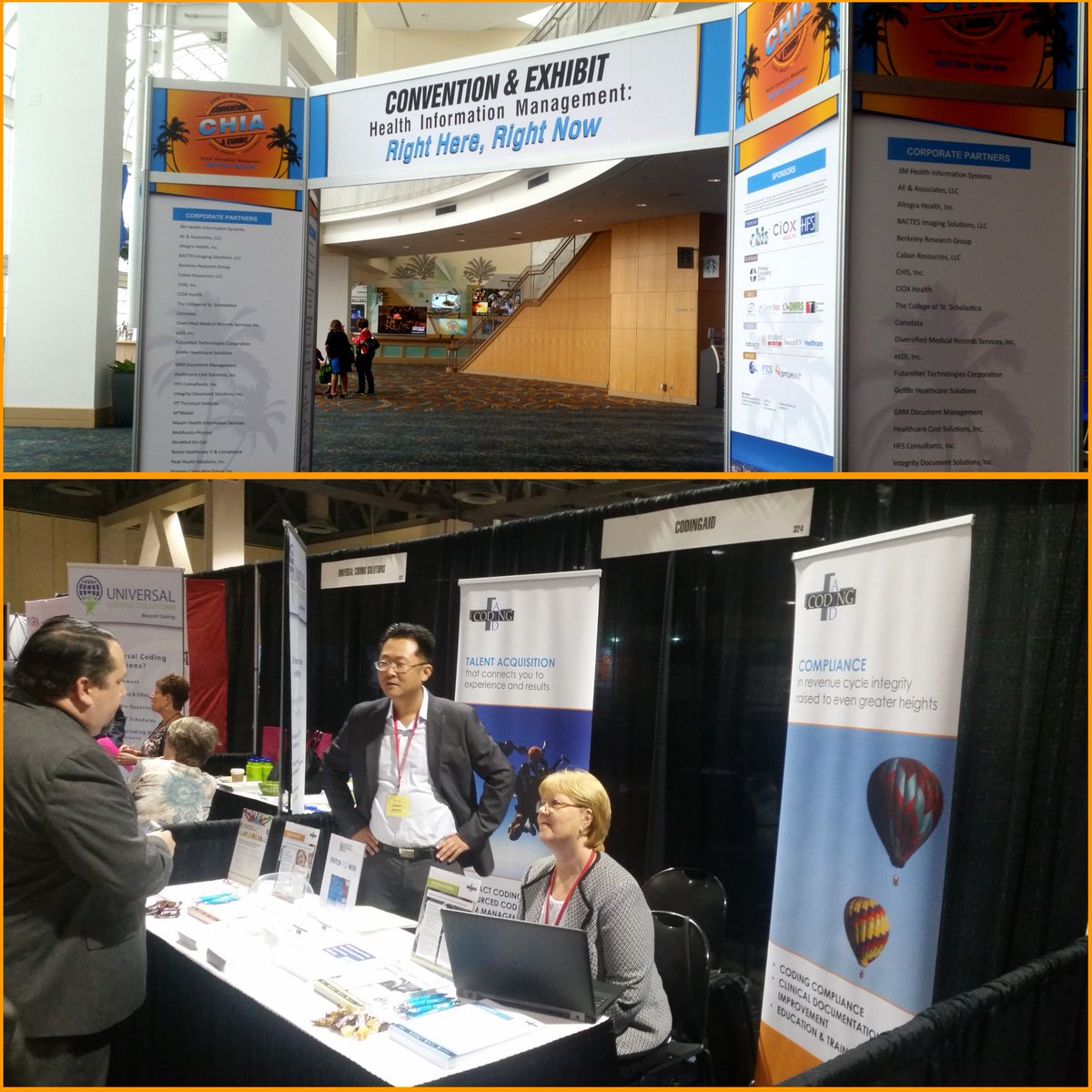 _CodingAID's tweet image. Had a great start today at the 2016 CHIA Convention and Expo! Come check us out at Booth #324. #CHIACON16