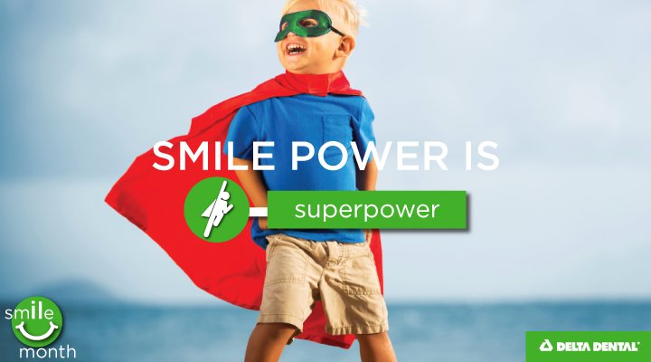 In honor of National Smile Month, RT and tag someone who gives you #SmilePower. #nsm16