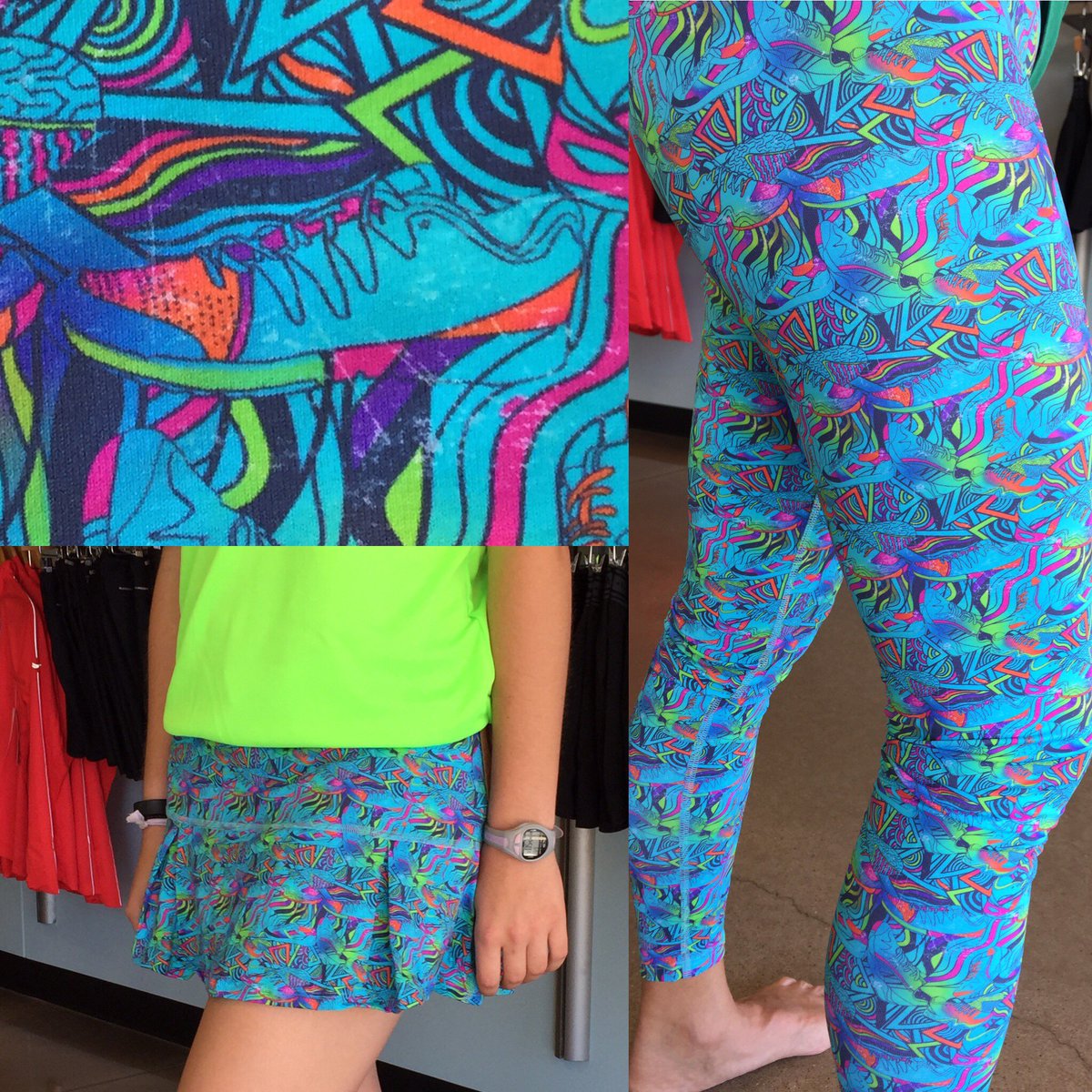 FleetFeetTulsa's tweet photo. Breaking news: we’ve got brand new, exclusive to Fleet Feet #donajo skorts, shorts, capris and tights. All stores. https://t.co/yTdlILaTuF