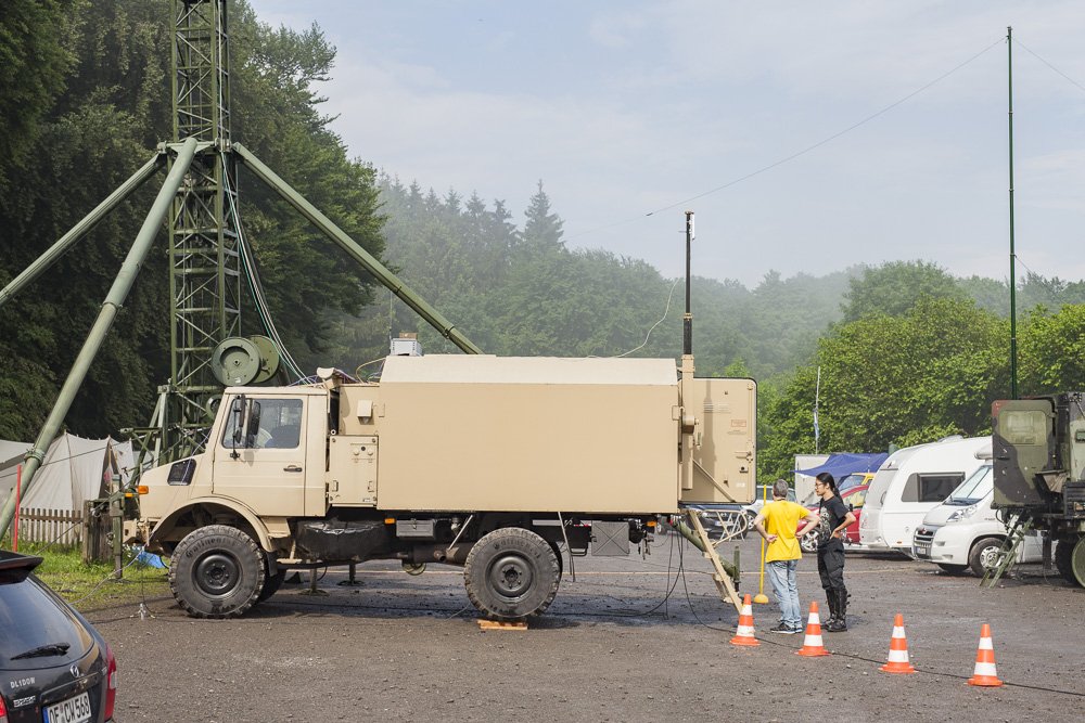 Erinnerungen an den #Fichtenfieldday 2016. Viel Technik im Einsatz. :) #Hamradio #Sauerland #FiFi