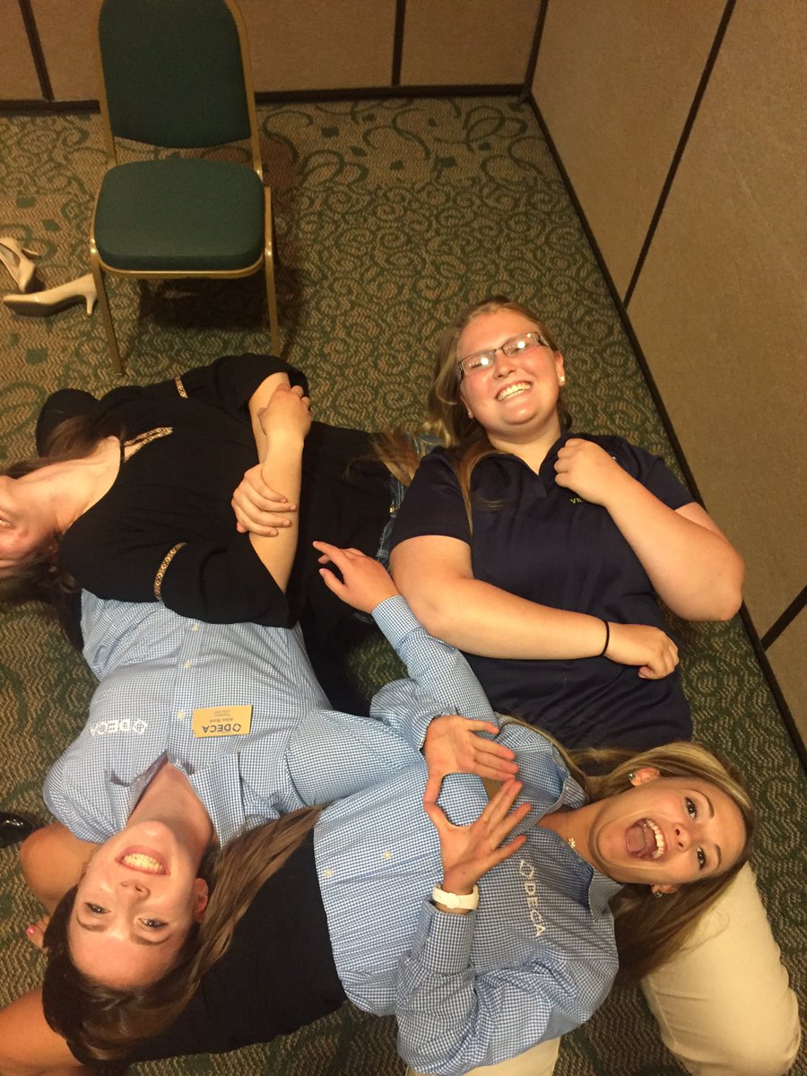 What a great day at our CTSO Training! We represented DECA to Kansas State Student Organizations and loved it!🔷🔹