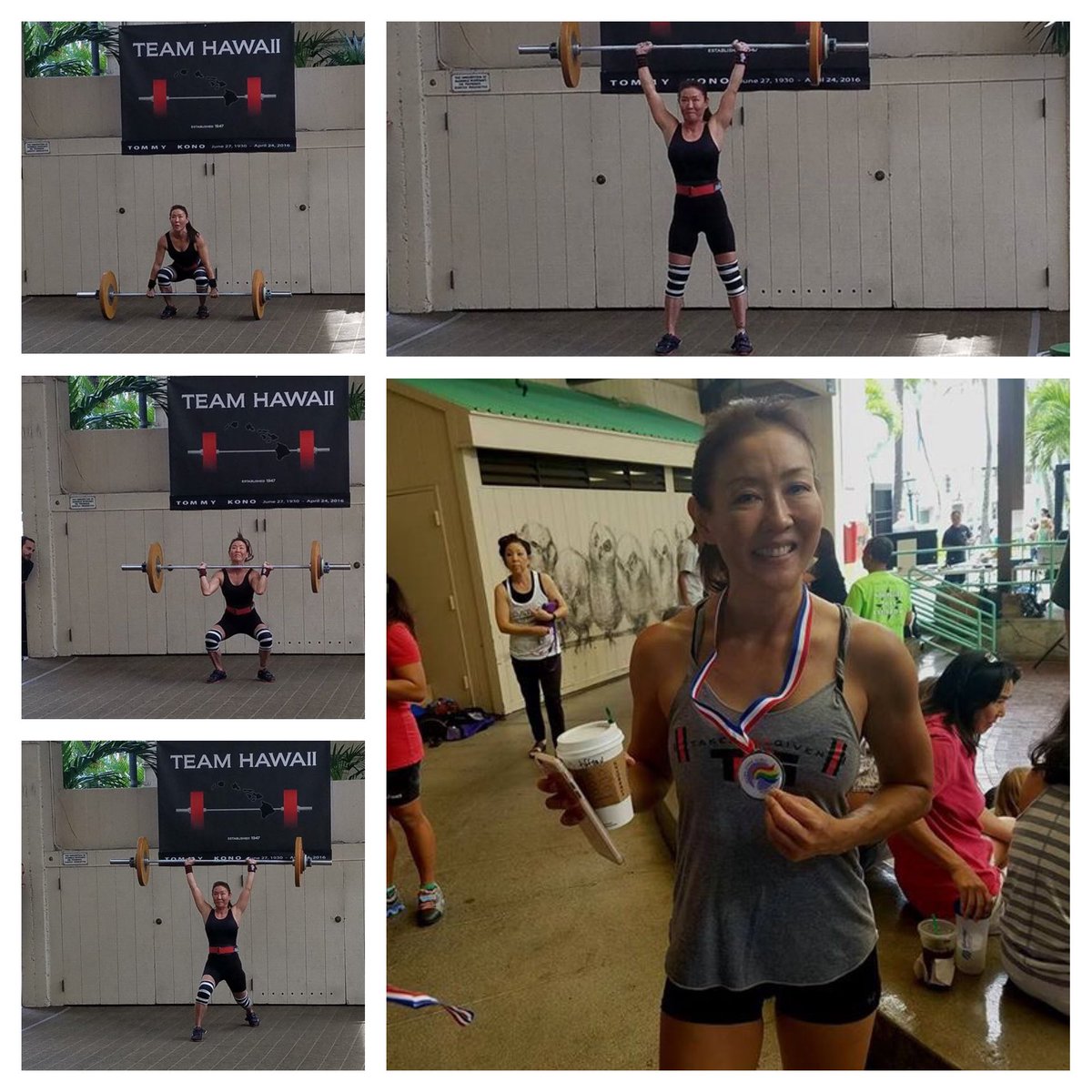CFEastOahu's tweet photo. Proud of our own Coach Cristy who competed in her first USAW meet this past Saturday! #eastsidebeastside https://t.co/a7ObPZqRjo