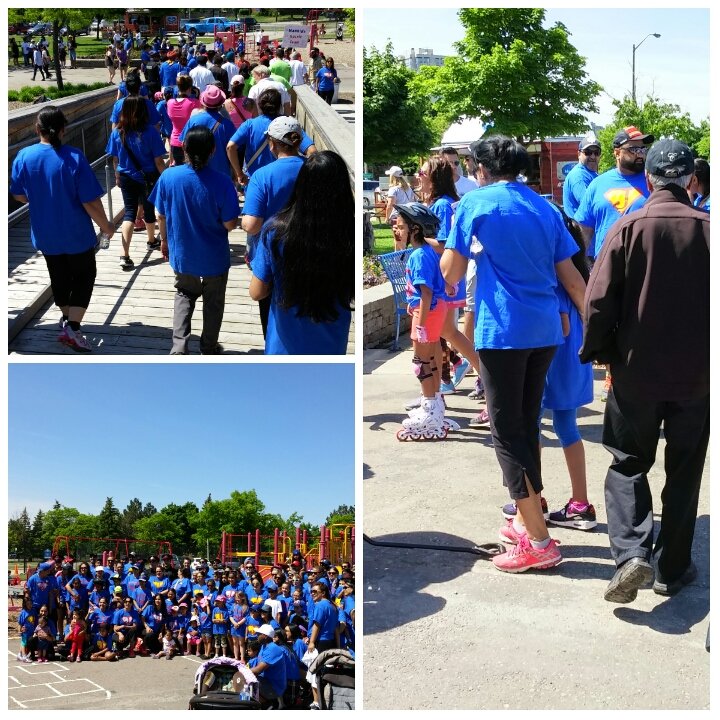 1/4 Some pics from The 2016 Peel #Walk4md. The largest team, Team J-Run, who raised more than $20K!!