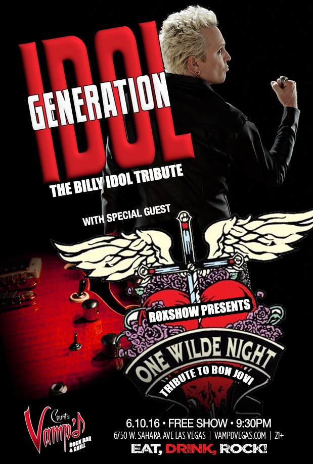 VampdVegas's tweet photo. #TributePalooza #FREE @VampdVegas #Friday @generationidol #OneWildeNight! #Saturday @PYROMANIA_Band @DioRising! https://t.co/WGrjR3wqov
