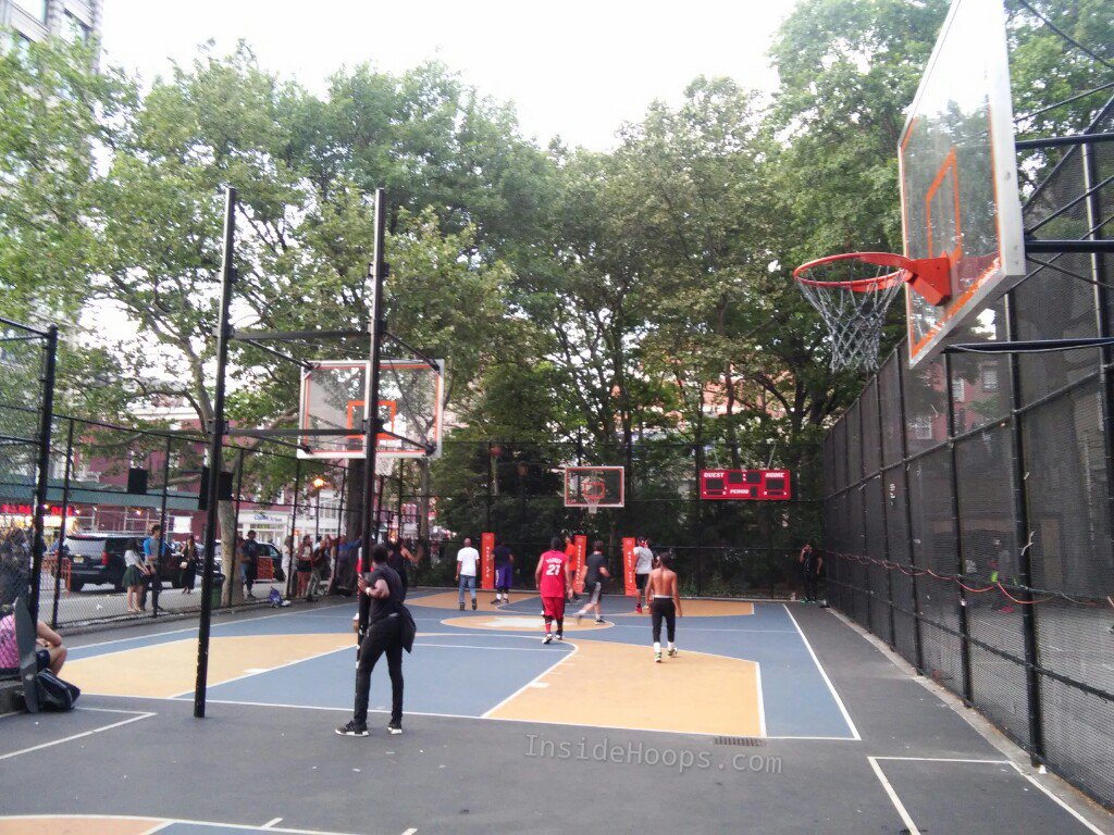 West 4th street basketball courts downtown Manhattan NYC West4th streetball InsideHoops com West 4th street basketball courts downtown Manhattan NYC West4th streetball InsideHoops com