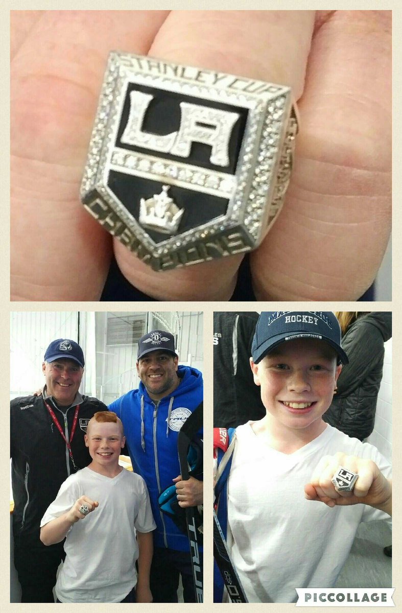 22Kanuck's tweet photo. Amazing Skate for the young fella! Skated with L.A Kings skills coach and Coach @DangleHockeyTO . #OneHappyBoy https://t.co/fLpsa6WPDS