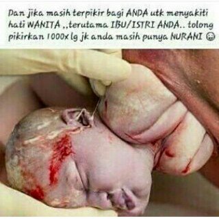 adelia1331's tweet image. Nih buat kalian pria yang ngerasa sering jahatin wanita kalo gaada wanita dilahirin ama sokap(?)