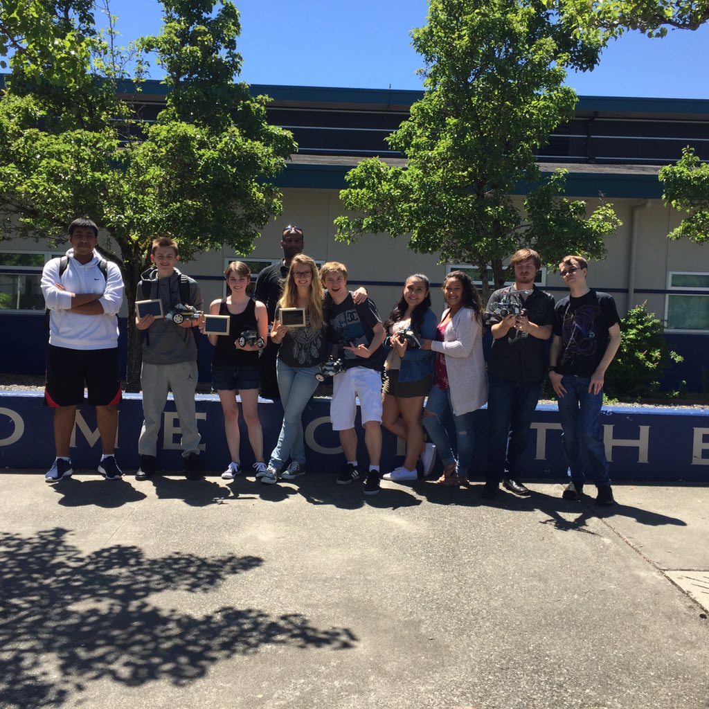 Robotics Team: 1st in Dragster, 2nd in Cube Wrangler, 2nd Overall in Veterans Bracket and they are rookies. Awesome!