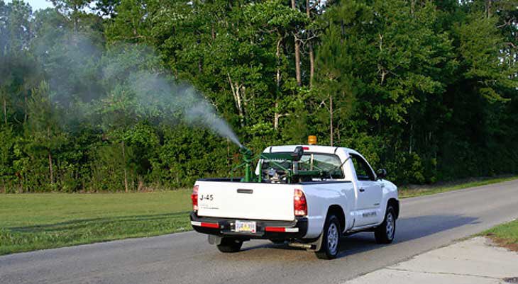 City employees will begin spraying got mosquitoes tonight.