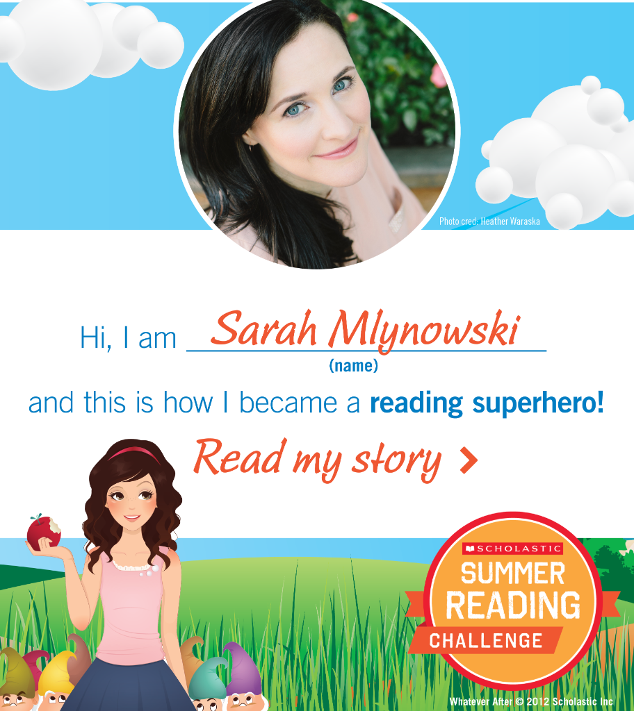 Scholastic's tweet photo. On our #summerreading site, find out what makes @SarahMlynowski a reading superhero! https://t.co/gE0GbGN2qT https://t.co/VMcIGF2Nvb