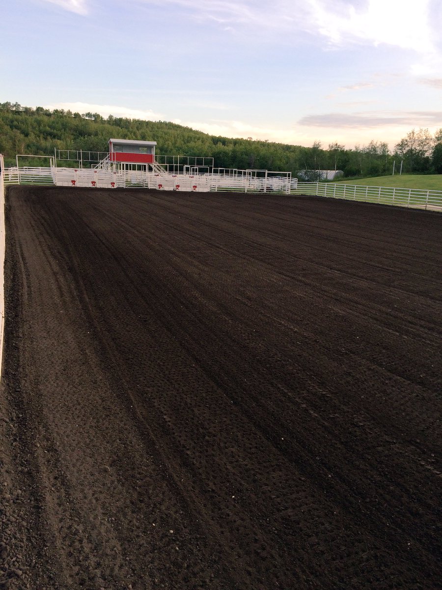 rodeo_lea's tweet photo. Only 4 days until the chutes open at the 62 annual Lea Park Rodeo. Ground is ready to roll!!! #lpr62 https://t.co/7su3hQjgVe