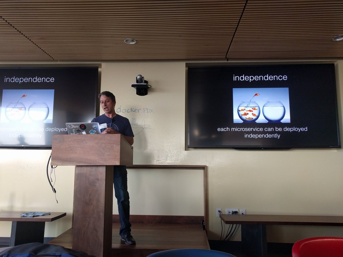 tiffanyfayj's tweet photo. Great turnout at the @Docker PDX meetup. Special thanks to @jpetazzo, @tom_trahan, @newrelic, and @BeShippable! https://t.co/LB6yg8AuL0
