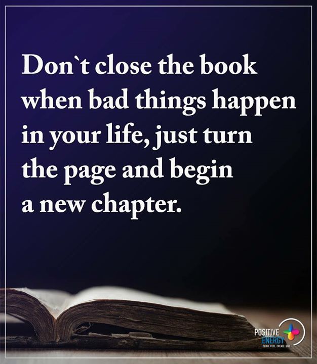 Rebekah Radice On Twitter Quot Don T Close The Book When Bad Things Happen In Your Life Just Turn