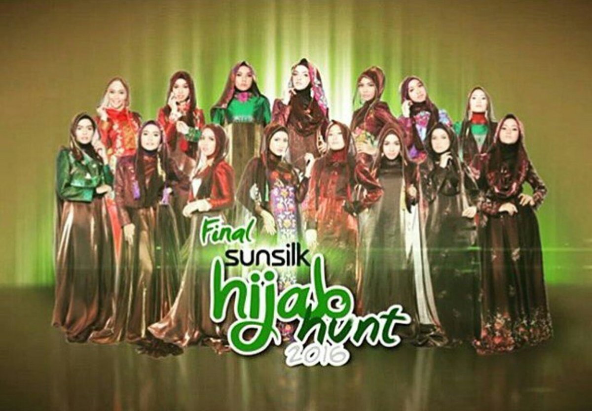 Repost:Final Sunsilk Hijab Hunt 2016.Selamat utk 8 Grand Finalis.Wardrobe Photoshoot&amp;Shooting OBB by Anggia Handmade