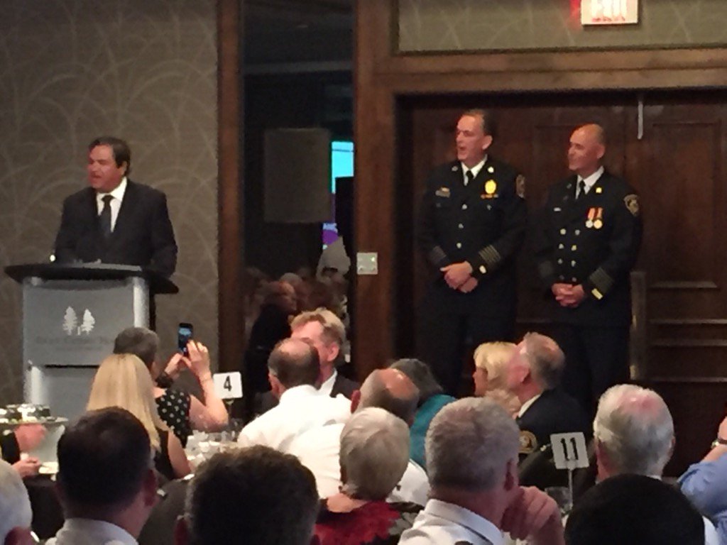 FireChiefDaveB's tweet image. Well deserved honours &amp;amp; awards at the #FCABC2016 Annual Banquet.
