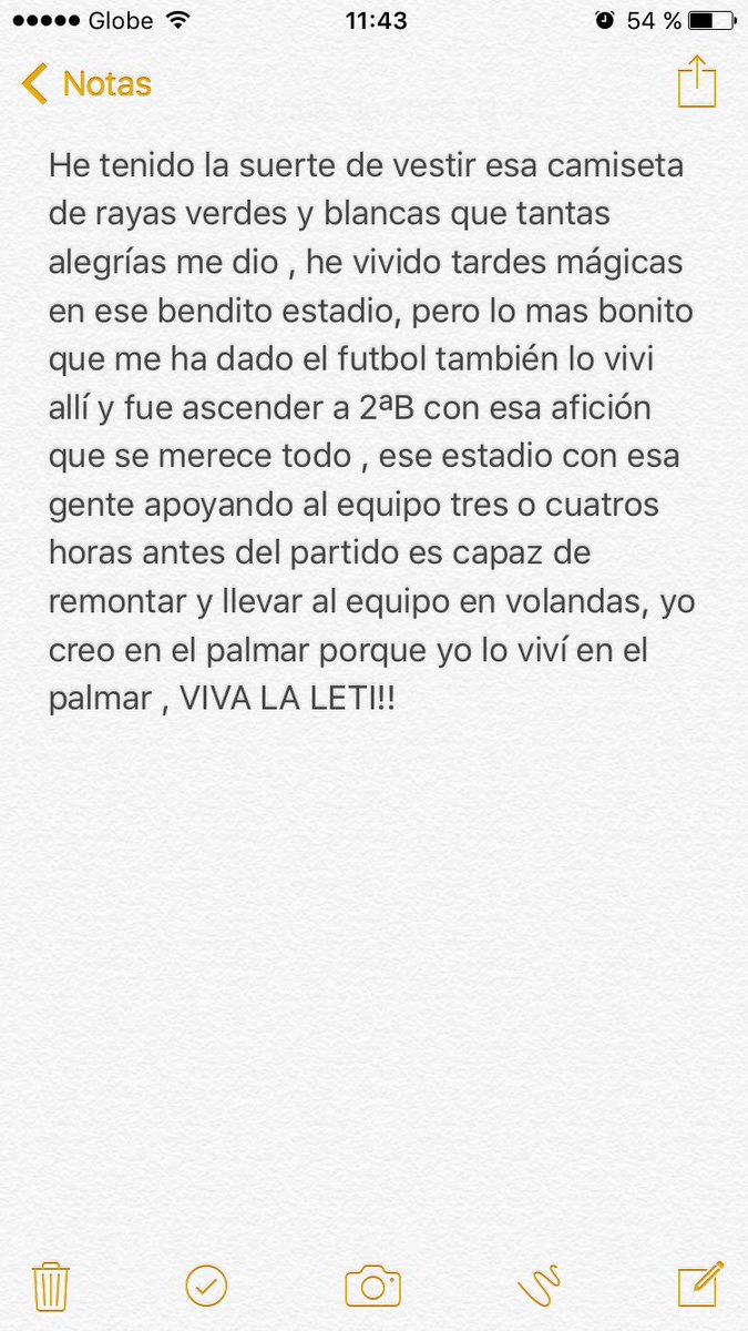 AGallardo_9's tweet photo. @elpalmarremonta @atcosanluqueno 💚⚽️💚💪🏻💪🏻 https://t.co/1swlz1qtyV