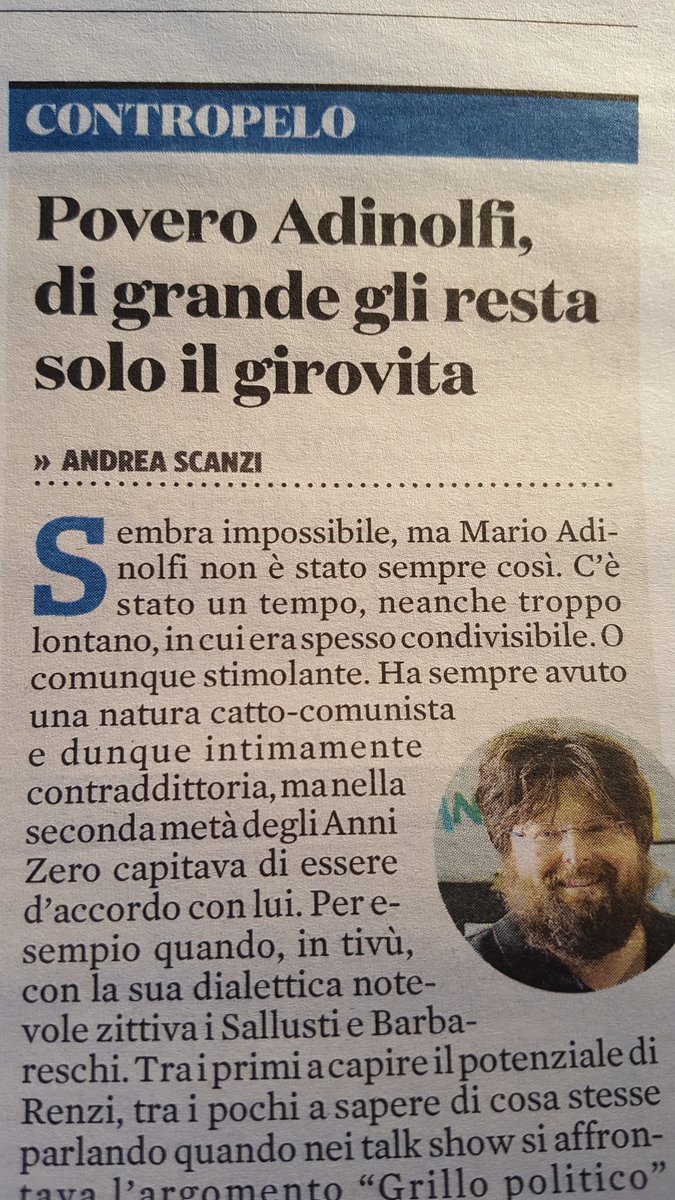 alinomilan's tweet photo. Fatto: chissà perché si possono prendere per il culo impunemente solo i ciccioni. @marioadinolfi https://t.co/dq34H9NP01