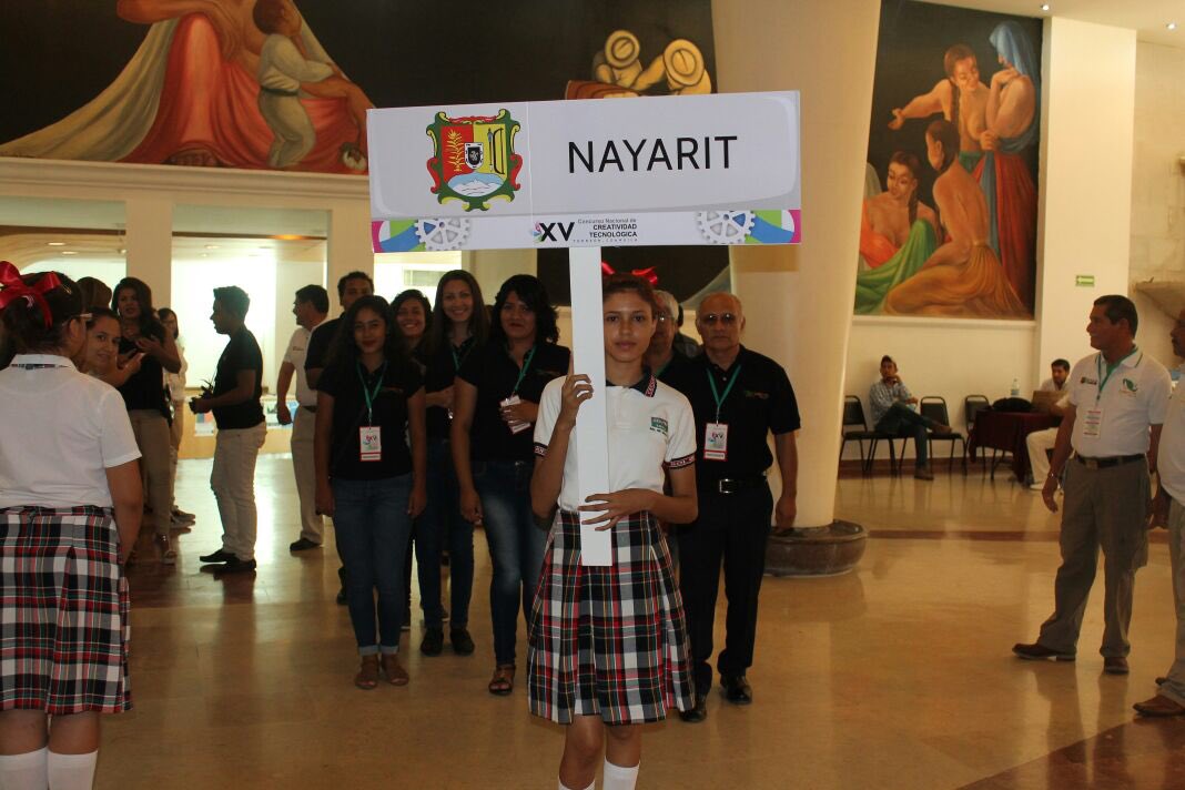 Delegación Nayarit y Director General #RenéLópezDado #NacionalDeCreatividadCECyTE2016Éxito a todos <a href="/sayonara2609/">Sayonara</a>
