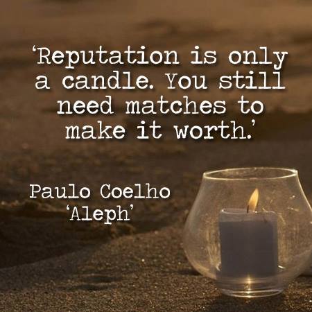 BarcodeDownload's tweet photo. "#Reputation is only a #candle. You still need matches to make it #worth." https://t.co/nVHFlgjd0V