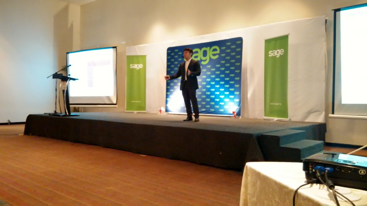 thatchindian's tweet photo. #SageCustomerConnectRoadshow2016 witnessing the #SolutionInAction. #Sage #SageOne #Sage50 #SageUBS #Sage300 #SageEPE https://t.co/djAoQ7niBt
