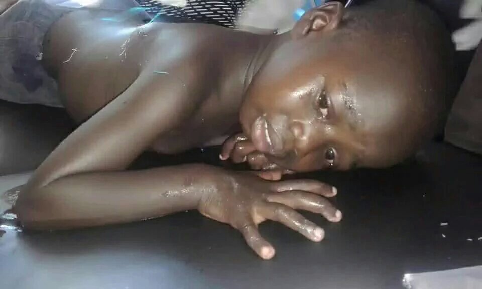 This boy is just 5. He can't lift any weapon. Under what circumstances was he shot? #JusticeForBabyJeremy