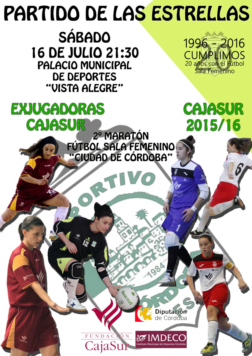 maraton_cordfem's tweet photo. Este año en el partido de las estrellas contaremos con muchas jugadoras del equipo de primera división TE ESPERAMOS. https://t.co/IPZ5JgizPb