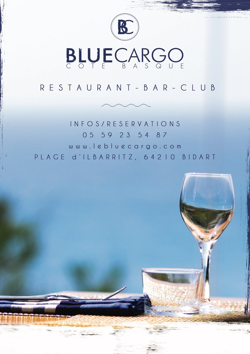 LeBlueCargo's tweet photo. Tous les jours, venez profiter de la carte du restaurant sur la terrasse du Blue Cargo !!! #BLUEYOURMIND https://t.co/tnZHBWmx6l