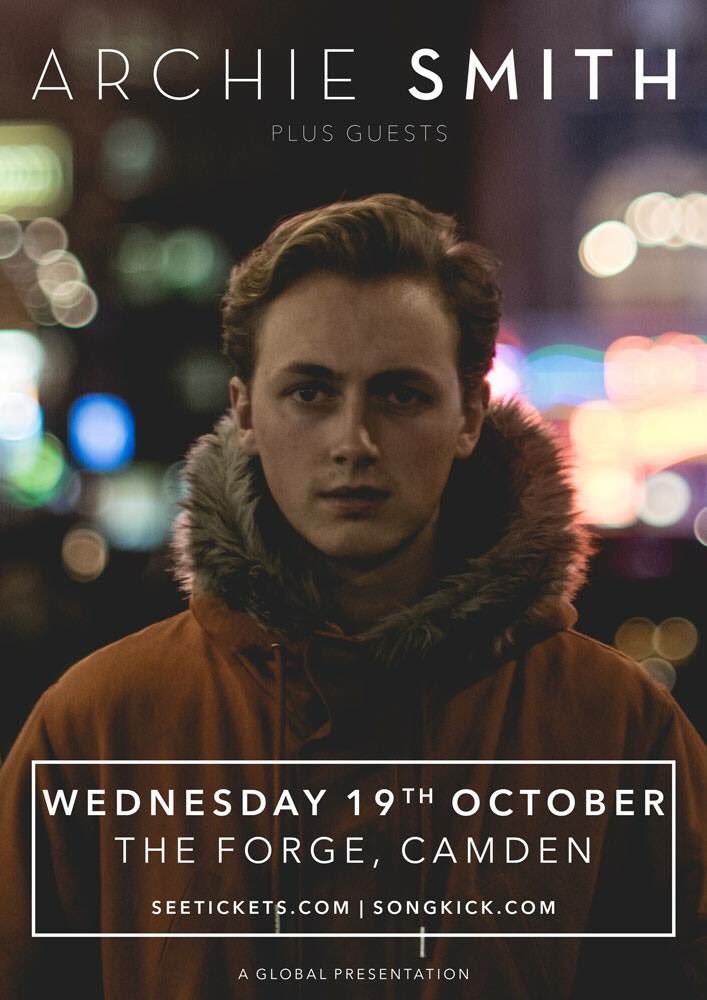 If you haven't already, get your tickets nice and early for my next headline show. 19.10.16 m.seetickets.com/event/archie-s…