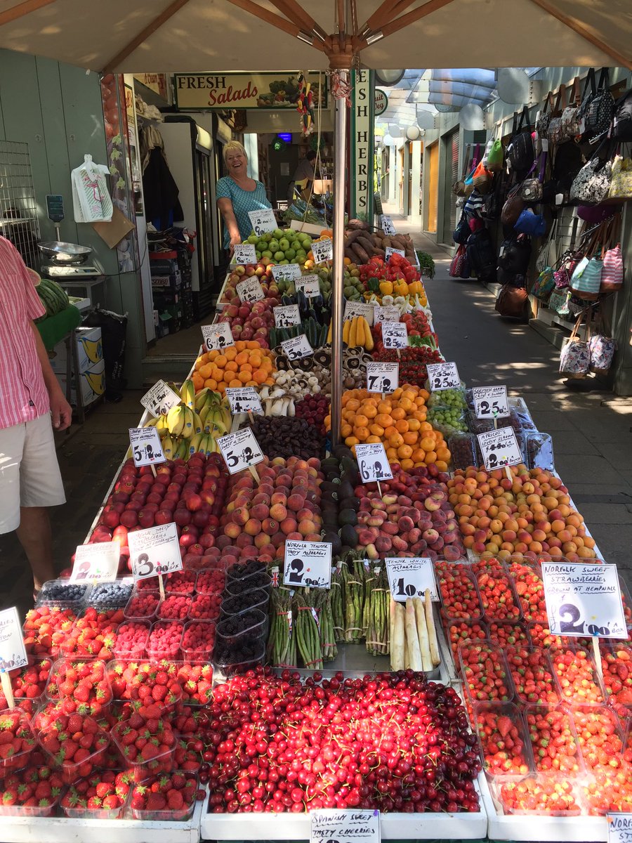 Summer is in full swing! #Cherries #Berries #Norfolk #Norwich #NowichMarket