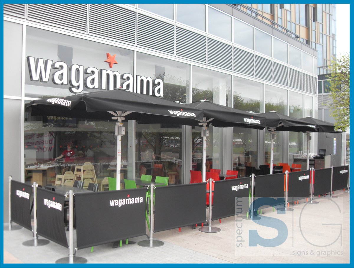 Spectrum_SG_Ltd's tweet photo. Is anyone having lunch outside in the sunshine today? Is it going to be under one of the parasols we produced? https://t.co/63E9kkArBE
