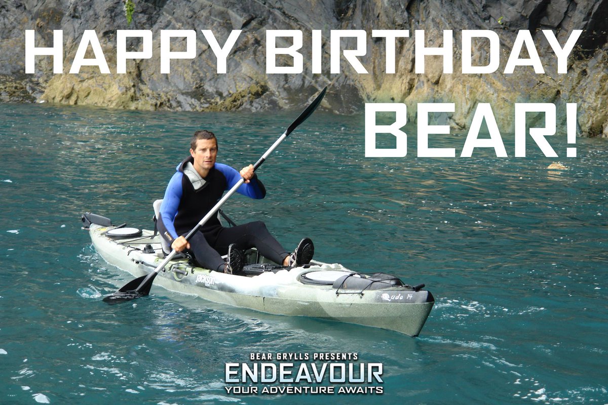 beargryllslive's tweet photo. Happy Birthday to the amazing @BearGrylls! 
Can't wait to see you in #Endeavour! 
Tickets: https://t.co/26txQswnvO https://t.co/BN15u5xAdN