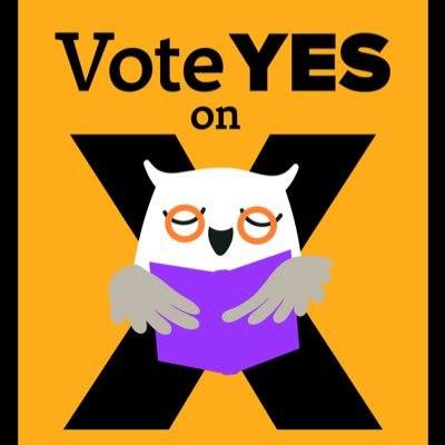 YES on Measure X to sustain library services for children & teens #YesOnX #eXcellentLibraries #June7 #Sacramento