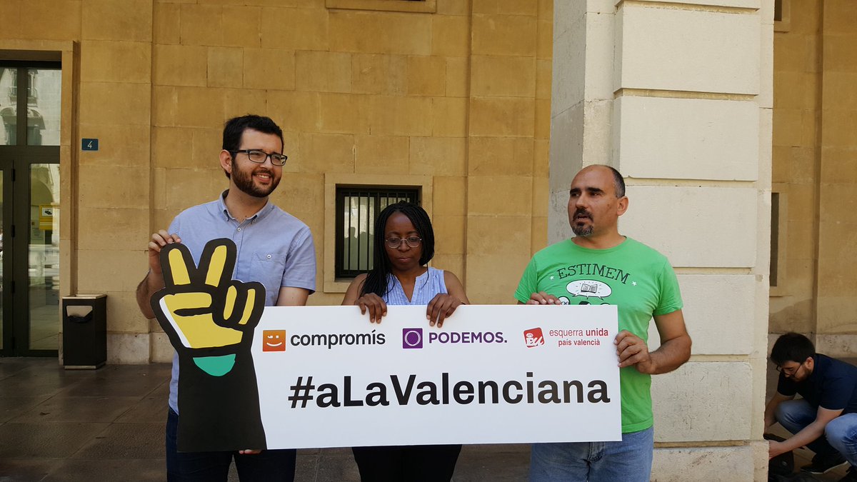 eualacant's tweet photo. .@RodriguezDavito #ALaValenciana nacidas para ganar!!! El #26J será el día de #laVictoriaDeLaGente https://t.co/jCo6LnIuFp