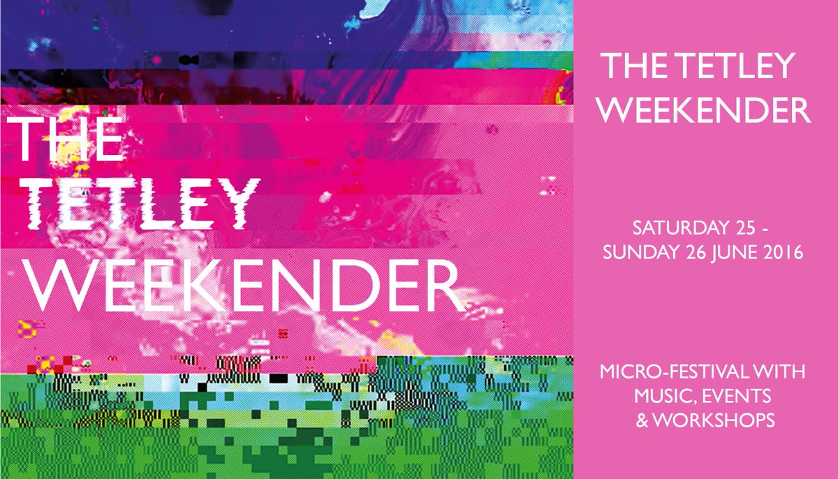 With only 18 days to go are you coming along to The Tetley Weekender? 25-26. June More info> thetetley.org/tetley-weekend…