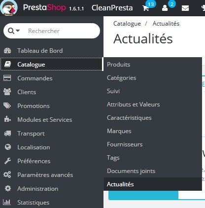 cleanpresta's tweet photo. Module d’actualité dans PrestaShop. 
Disponible sur : https://t.co/n1SEmdtrem https://t.co/DvAfEfnqUn