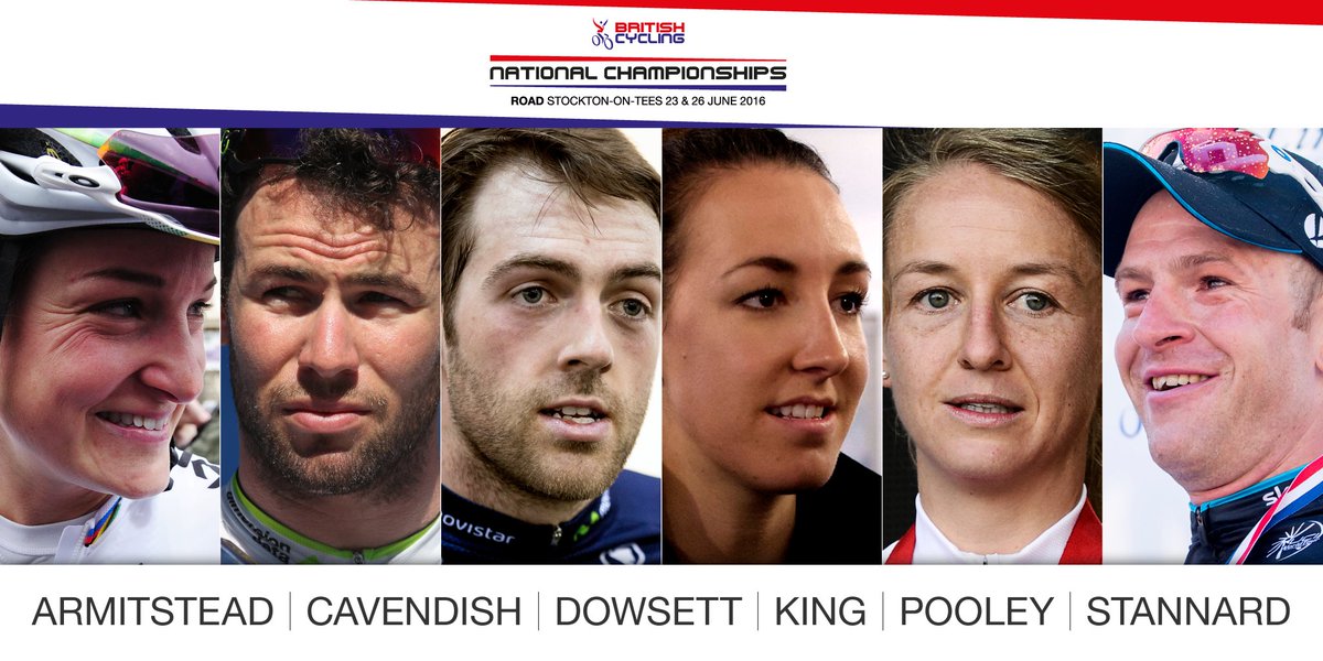 A world-class field is set for Stockton-On-Tees for this month's National Road Championships po.st/RoadChampsLine…