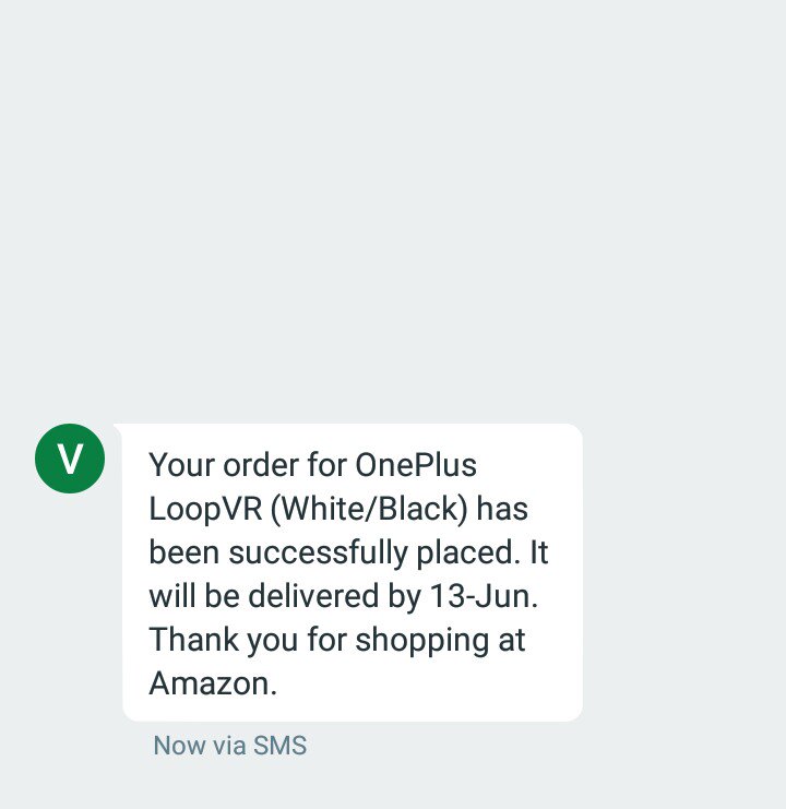 AdeshAtole's tweet image. Yay! #OnePlusLoopVR #AmazonIndia