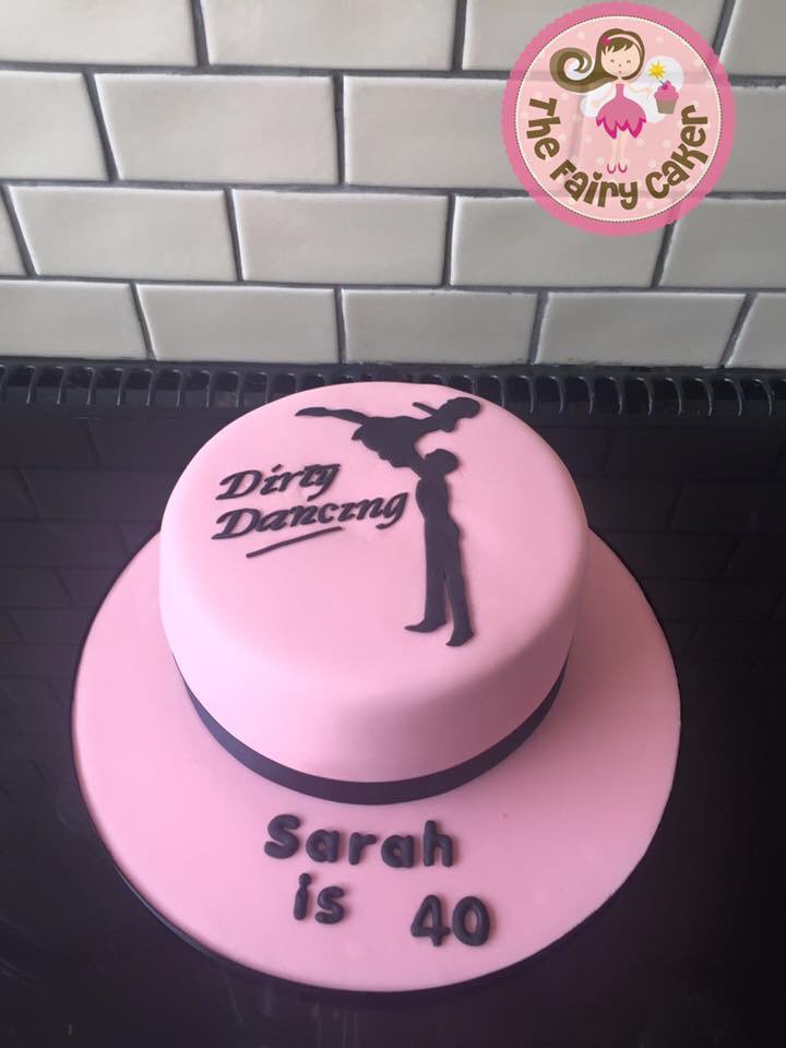 Thefairycaker's tweet photo. #dirtydancing #cake #cult @CakeStuffLtd @CakeBossUK @ukbusinessnet @UKBusinessRT @CakesDecor #40thcake https://t.co/ExpwVowwEu