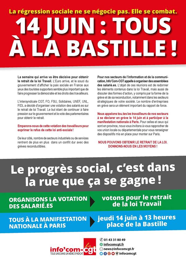 gerardfiloche's tweet photo. des millions de salariés seront impactés gravement dans leur vie intime au travail par cette loi scélérate el khomri https://t.co/unYGzuFUeJ