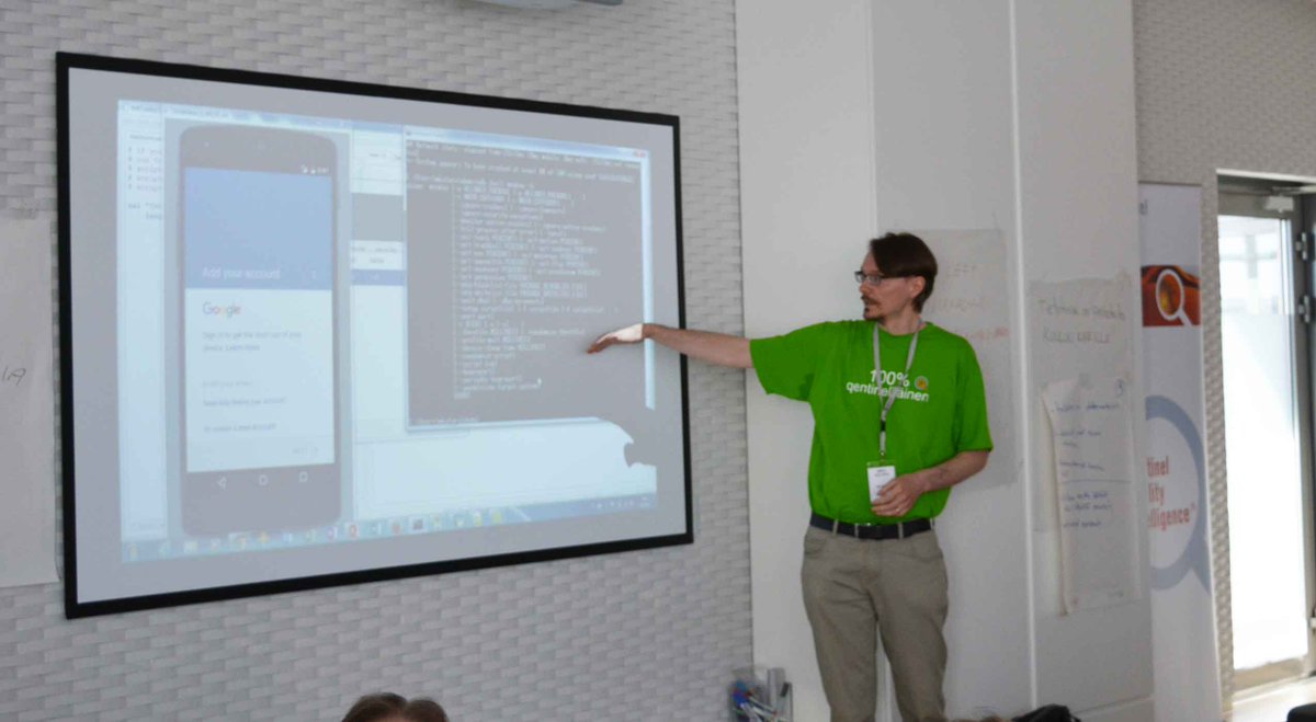 Qentinel's tweet image. .@katara_mika kertoo tyhmien ja älykkäiden apinoiden käytöstä #ModelBasedTesting #apinatestaus #monkeytests